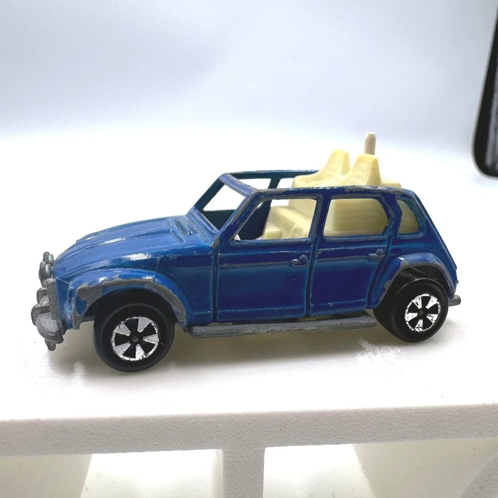 Majorette Maharadjah No 237 Blue Diecast Car 1/60 Made in France Vintage Toy
